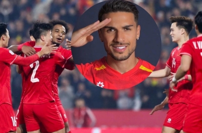 Without playing a minute, Hoàng Hên helped the Vietnamese national team create history.