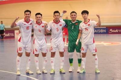 VTV5, VTV6 live football today 1/8: Vietnam Futsal vs Russia