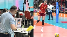Revealing the controversial scoring play that caused Vietnamese volleyball to lose the gold medal, with the organizers having the final footage