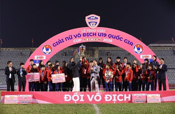 Phong Phú Hà Nam has won the National U19 Women's Football Championship for the fourth consecutive time.