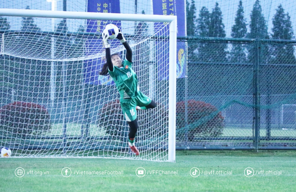 U17 nữ Việt Nam tự tin đấu Australia tại tứ kết giải châu Á - Ảnh 1. U17 nữ Việt Nam tự tin đấu Australia tại tứ kết giải châu Á - Ảnh 1.