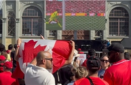 Canadian supporters still maintain confidence in their national team.