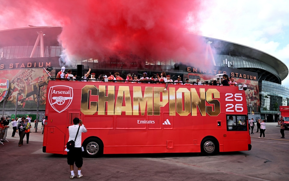 1 triệu người nhuộm đỏ London mừng Arsenal vô địch Ngoại hạng Anh - Ảnh 5.