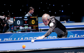 Quyet Chien, Phuong Vinh advance to knockout stage of international billiards tournament