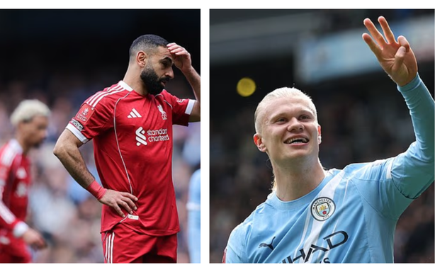 The contrasting shades of Salah and Haaland