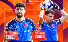 HLV Gerard Albadalejo selects two foreign assistants, Becamex TP.HCM Club grants full authority