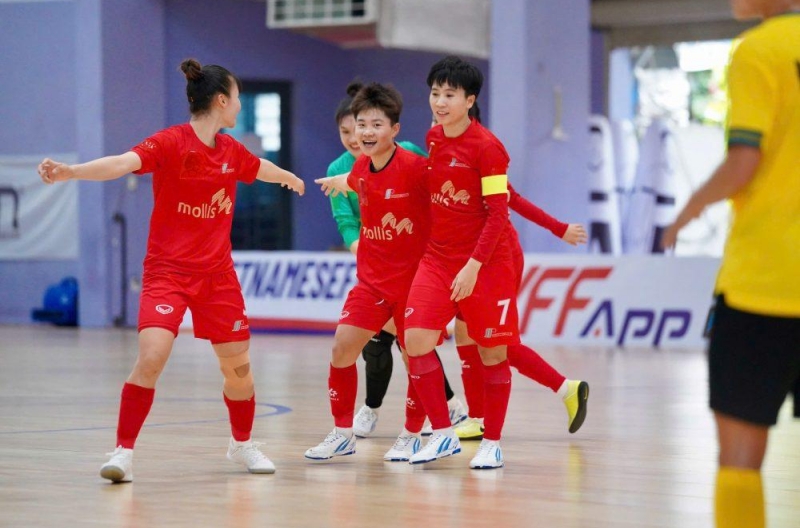 Tuyết Dung scored, Phong Phú Hà Nam earned their first point