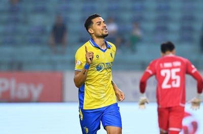 Hoàng Hên shines with a stunning performance rate of 111 minutes per goal in V.League.