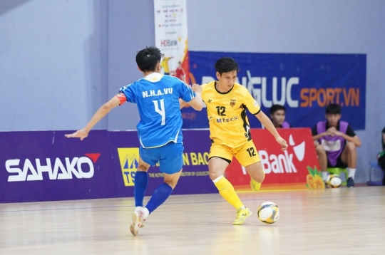 Round 9 of the 2026 National Futsal Championship: Saigon Titans defeat Sahako, rise to second place