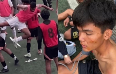 Indonesian young talent unleashes kung-fu strike to defeat opponent, faces severe penalty