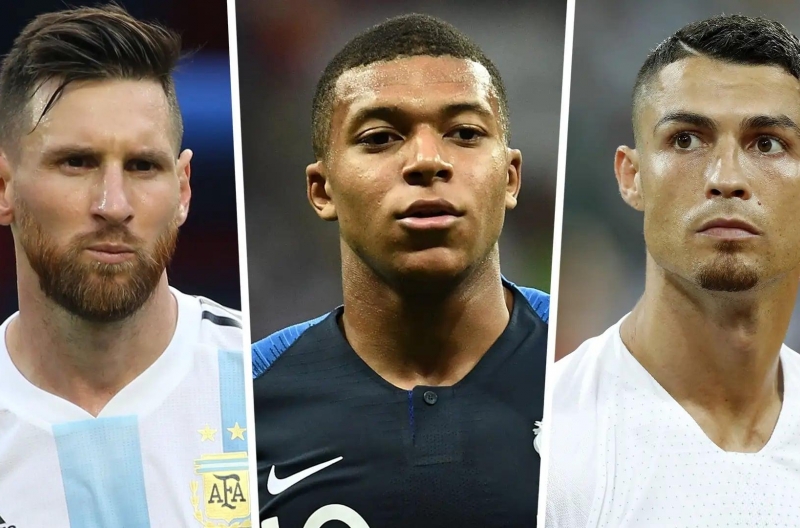 Mbappe joins the ranks of Ronaldo and Messi
