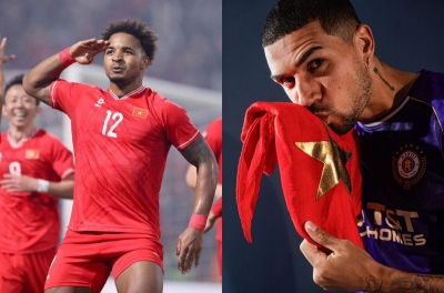 Indonesian media are alarmed by Vietnam's naturalized duo scoring 131 goals