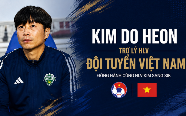 Former South Korean player Kim Do Heon joins the Vietnam national team coaching staff