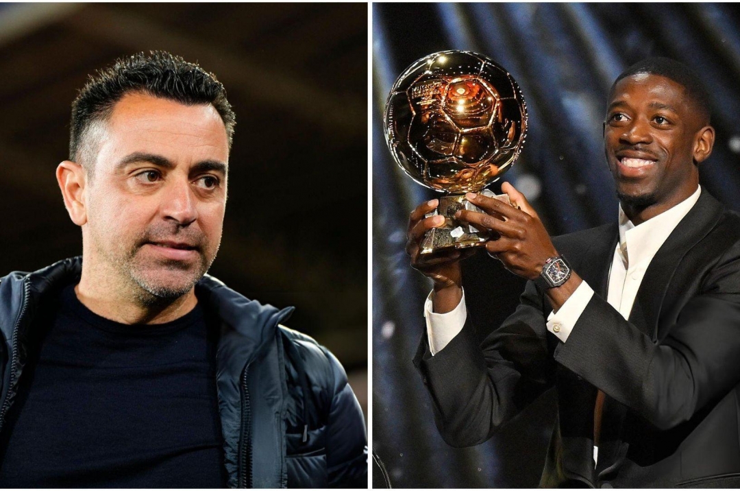Xavi issues his verdict on Dembele&#39;s Ballon d&#39;Or