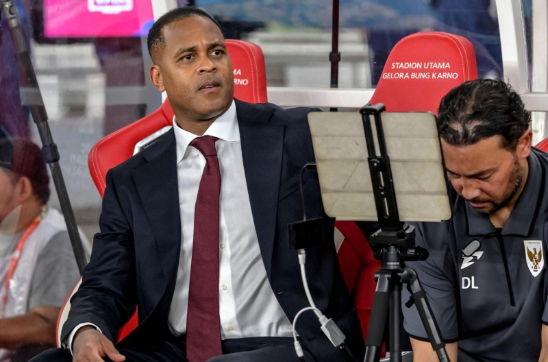 Coach Patrick Kluivert leaves Indonesia