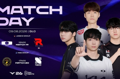 LCK 2026 results today 9/8: DK comeback against KT, BFX defeats KRX