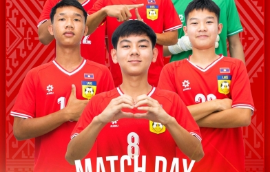 Laos U17 Determined to Defeat Australia, Aiming for Third Place in Southeast Asia