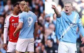 Haaland praised for 'fair play' in Arsenal defender's headbutt incident