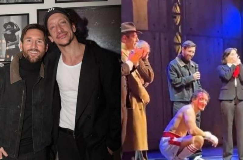 Messi made a surprising appearance in the play &#39;Rocky&#39; in his hometown