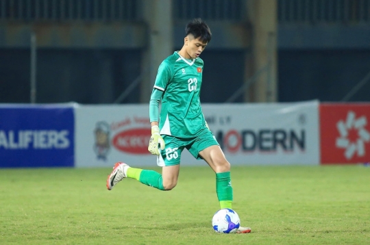 Vietnam U17's number one goalkeeper suddenly faces a major setback ahead of the World Cup