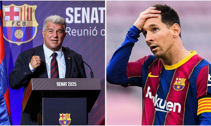 Chủ tịch Barca xác nhận vụ Messi trở lại Camp Nou