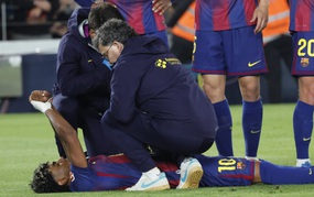 Barcelona anxiously awaits news on Lamine Yamal