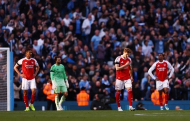 Arsenal fans demand the sale of a star after defeat to Man City