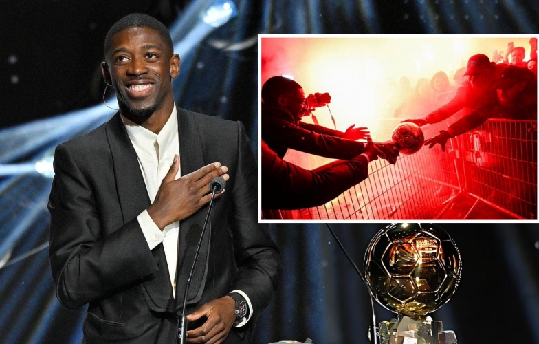 Dembele did something unprecedented with the Ballon d'Or