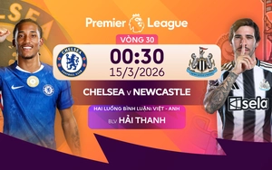 Live football streaming link for Chelsea vs Newcastle at 00:30 tonight, Premier League Round 30
