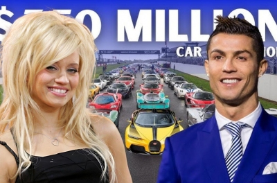 Ronaldo exchanged his expensive supercar for the phone number of an American supermodel