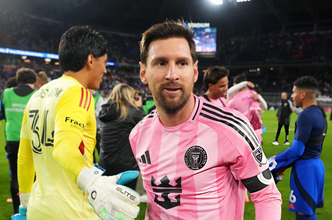 Messi receives great news ahead of the MLS Cup final