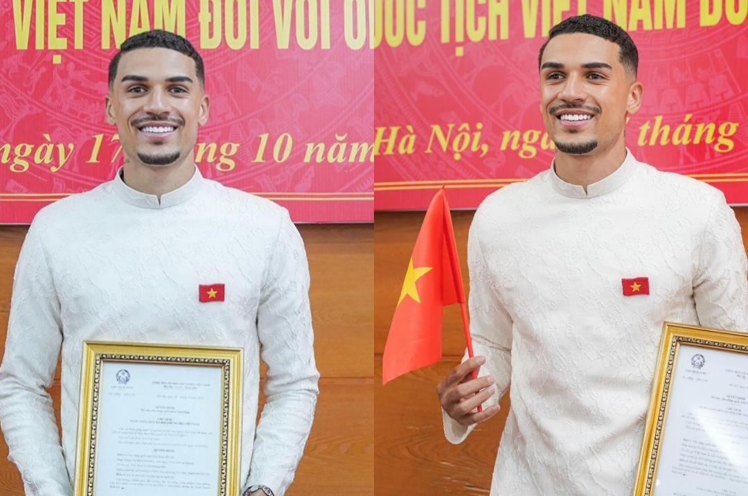 Hoàng Hên expressed his heartfelt feelings after obtaining Vietnamese citizenship.