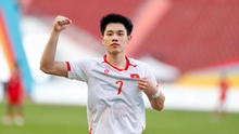 Đình Bắc shines at the crucial moment, unlocking the deadlock for U22 Vietnam