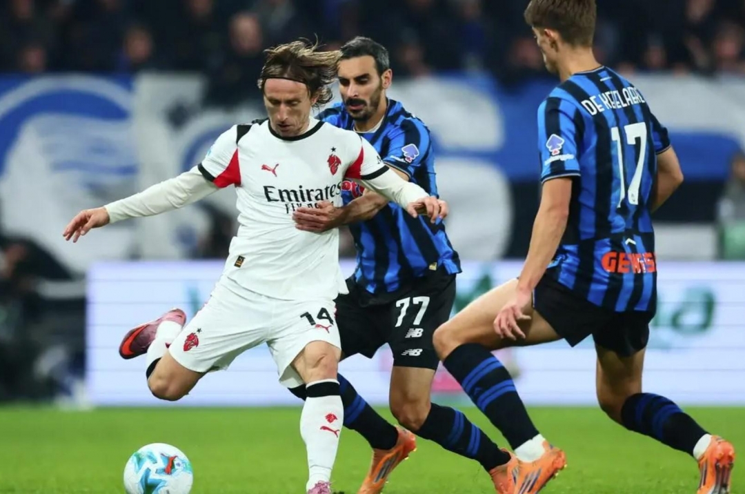 Sharing points with Atalanta, AC Milan missed the chance to take the top spot in Serie A