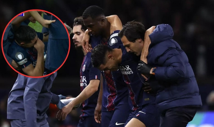 Hình ảnh gây đau đớn của Achraf Hakimi