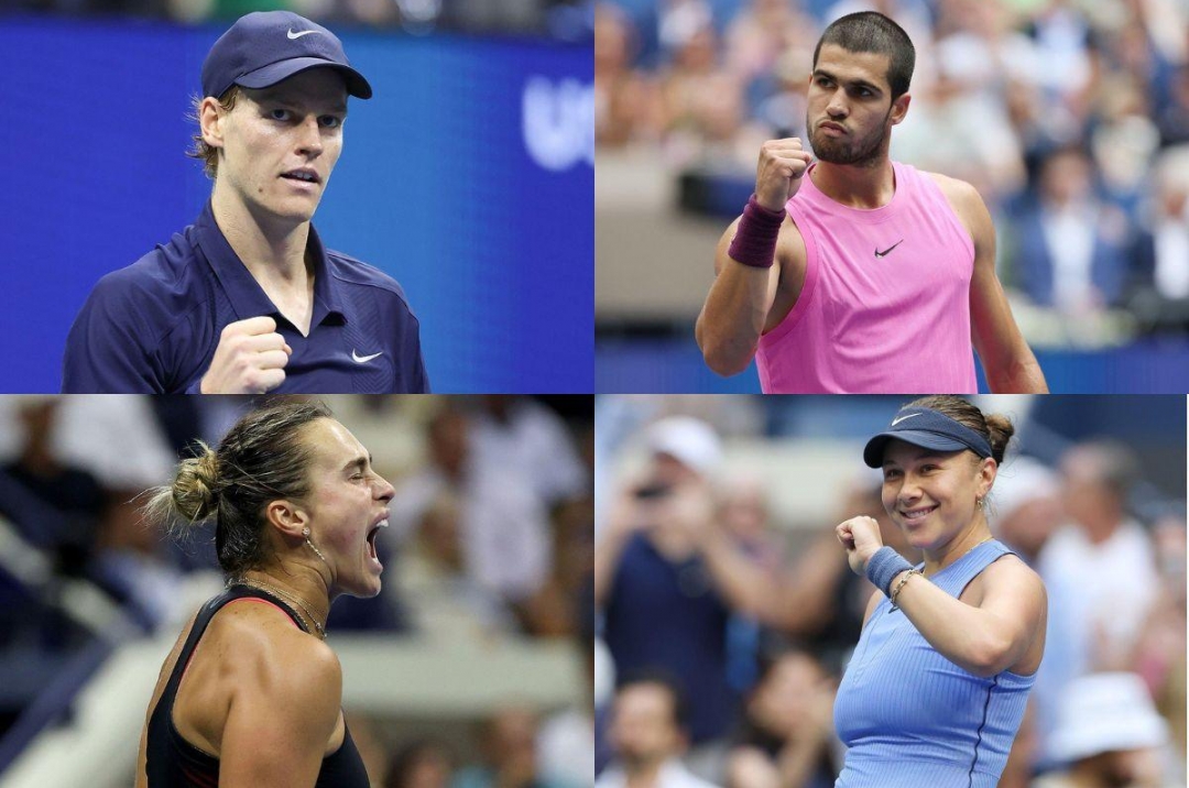 Determining the finalists of the 2025 US Open