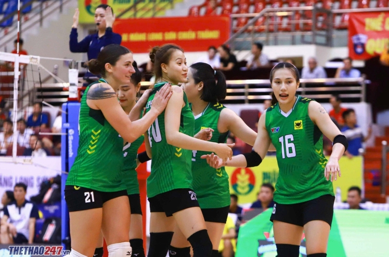 VTV Bình Điền Long An reaches the national volleyball championship final for the second consecutive year