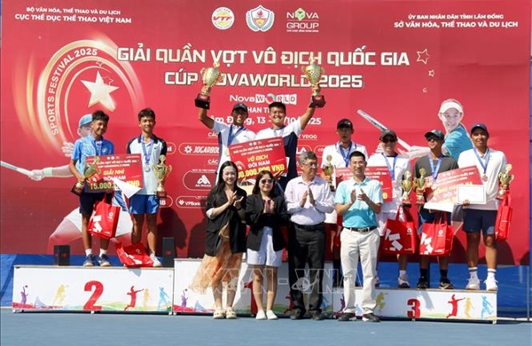 The conclusion of the National Tennis Championship - NovaWorld Cup 2025
