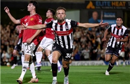 Manchester United were eliminated from the League Cup by a fourth-tier team.
