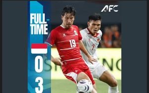 AFC praises Vietnam's overwhelming victory over Indonesia