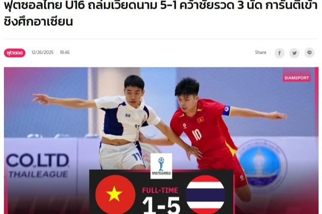 Thai media erupts over a decisive 5-1 victory against Vietnam