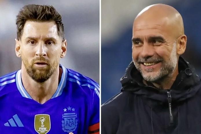 Not Haaland, Pep compares a Man City star to Messi
