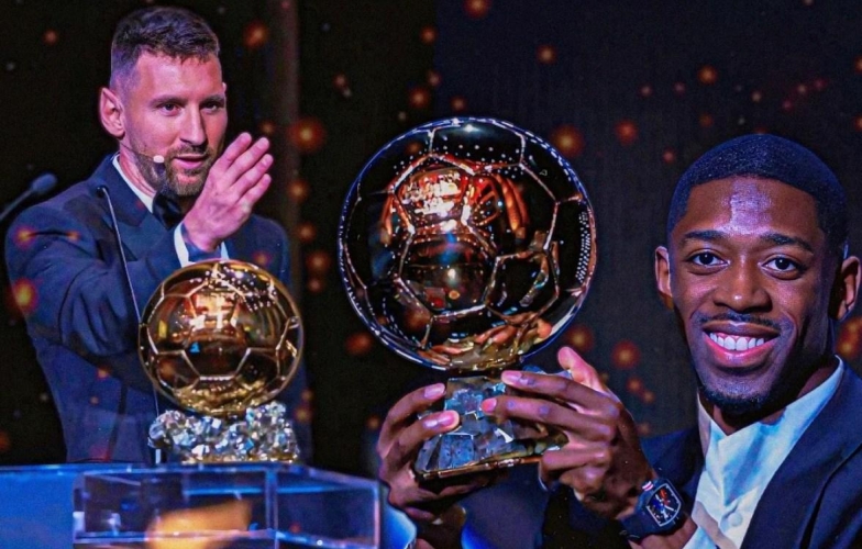 Just after winning the Ballon d&#39;Or, Dembele helped France match Argentina