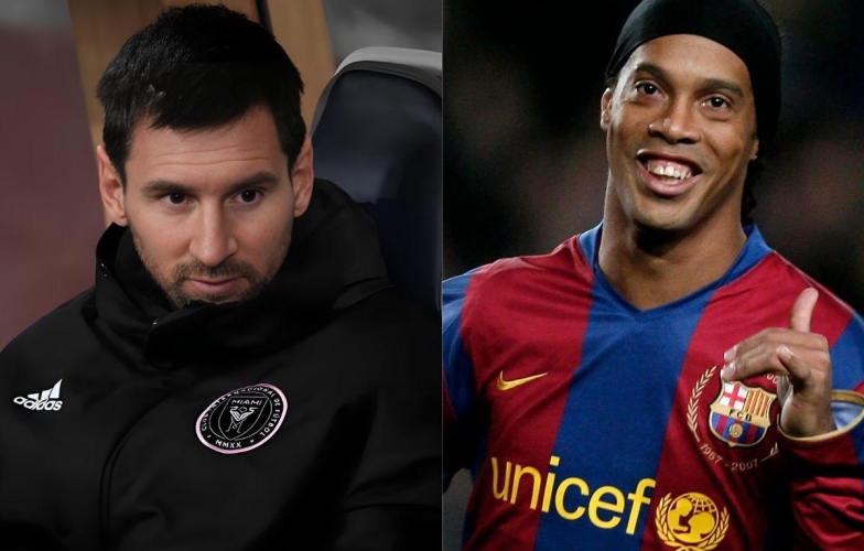 Rejecting Messi as the GOAT, Ronaldinho directly names the 3 greatest players in history