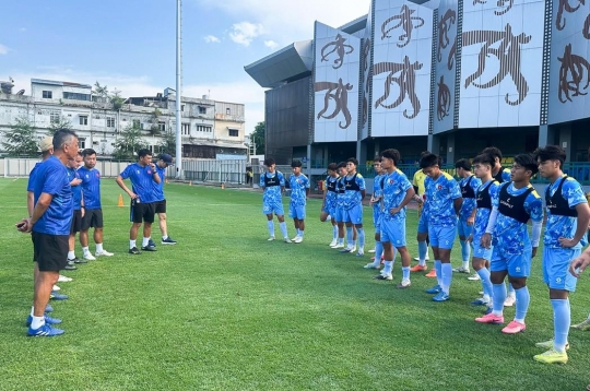 U19 Vietnam is making the best possible preparations for the match against Myanmar.