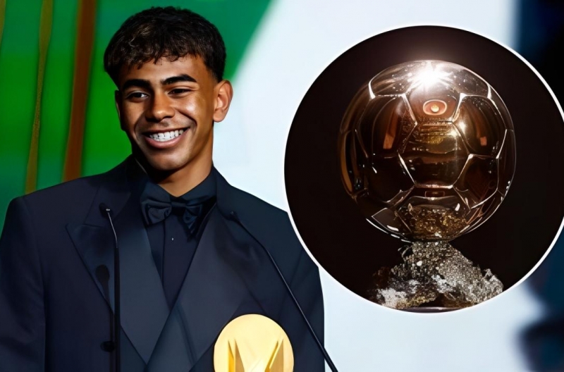 Yamal sets three goals in pursuit of the Ballon d&#39;Or