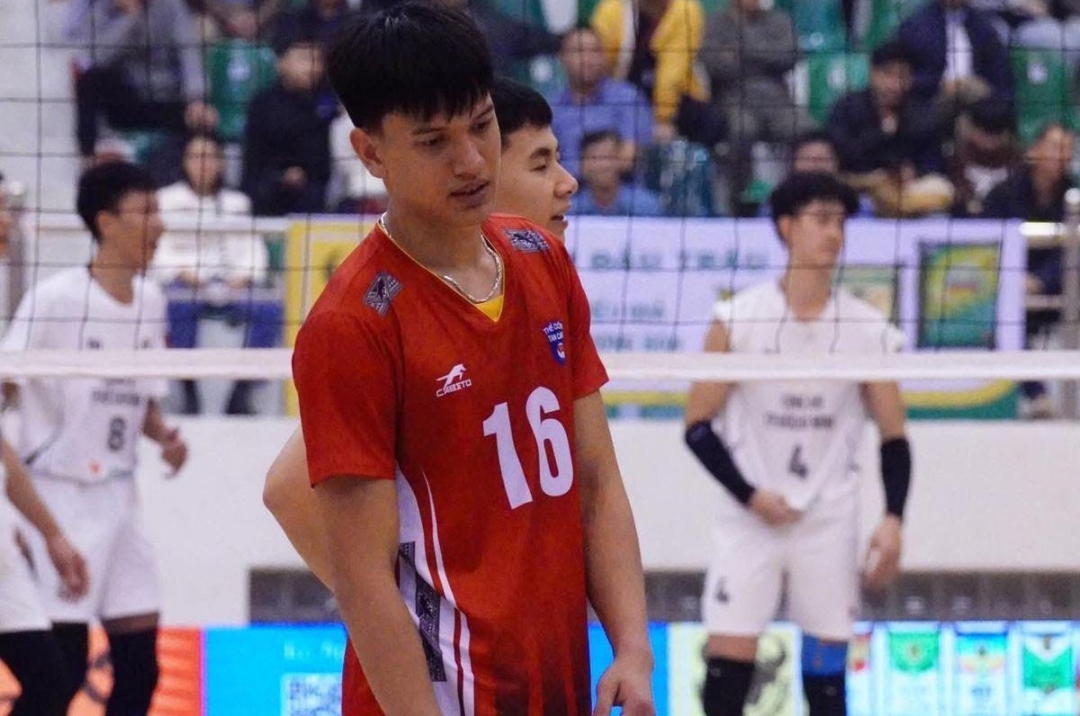 Vietnam&#39;s young volleyball star emerges into the spotlight at the 2025 National Championship