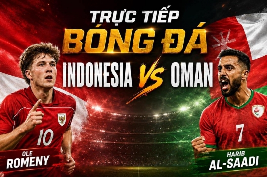 Live football: Indonesia vs Oman, 8:00 PM today June 5