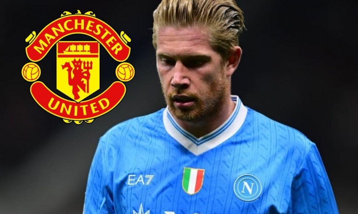 Kevin de Bruyne đưa thêm một ngôi sao của MU đến Napoli