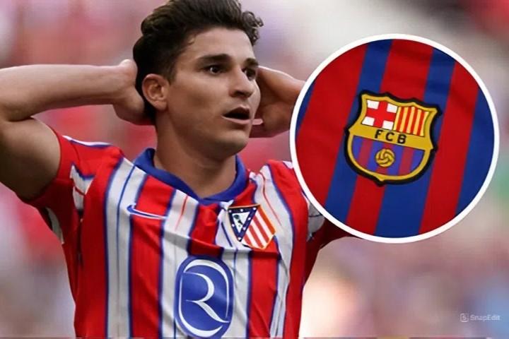Barca 'stunned' by the price of Julian Alvarez